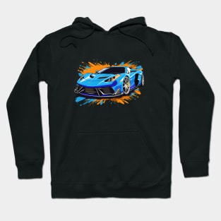 The Blue Sportscar Hoodie